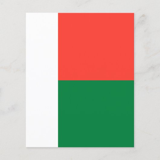 Madagascar flag (Front)