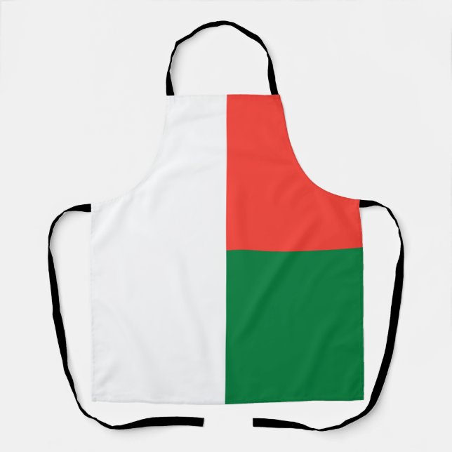 Madagascar Flag Apron (Front)