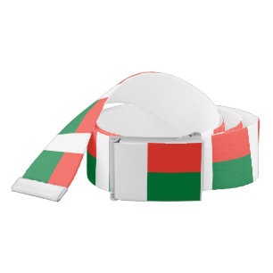 Madagascar Flag Belt