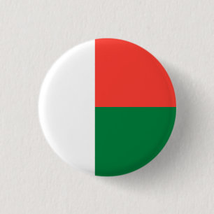 Madagascar Flag Button