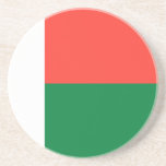 Madagascar flag coaster