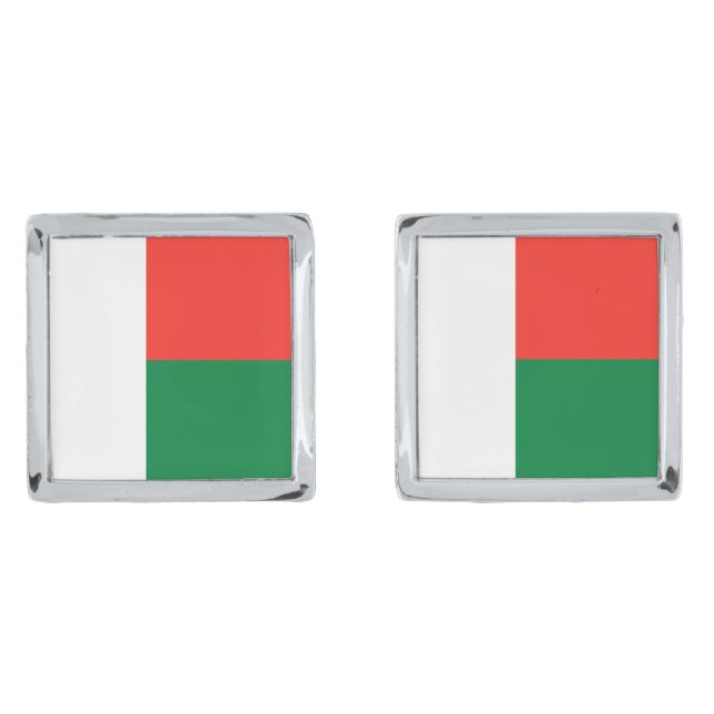 Madagascar Flag Cufflinks (Front)