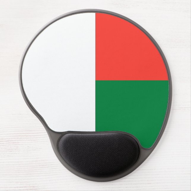 Madagascar Flag Gel Mouse Pad (Front)