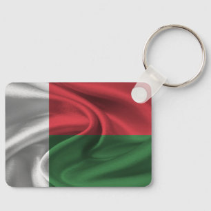 Madagascar Flag Keychain