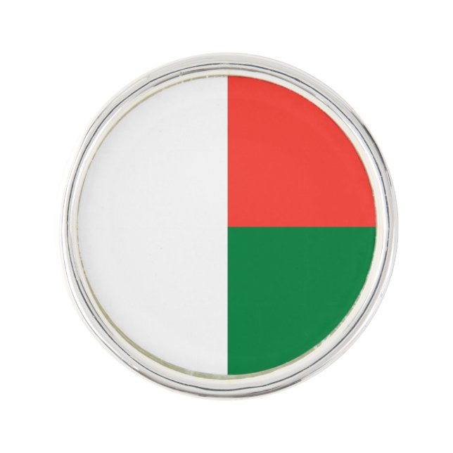 Madagascar Flag Lapel Pin (Front)