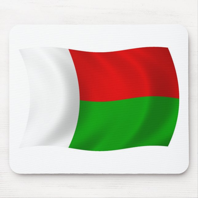 Madagascar Flag Mousepad (Front)