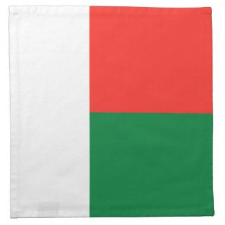 Madagascar Flag Napkin