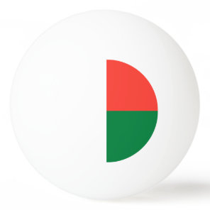 Madagascar Flag Ping Pong Ball