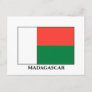 Madagascar Flag Postcard