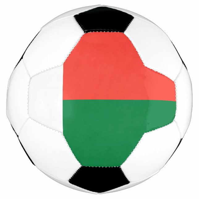 Madagascar flag soccer ball (Front)