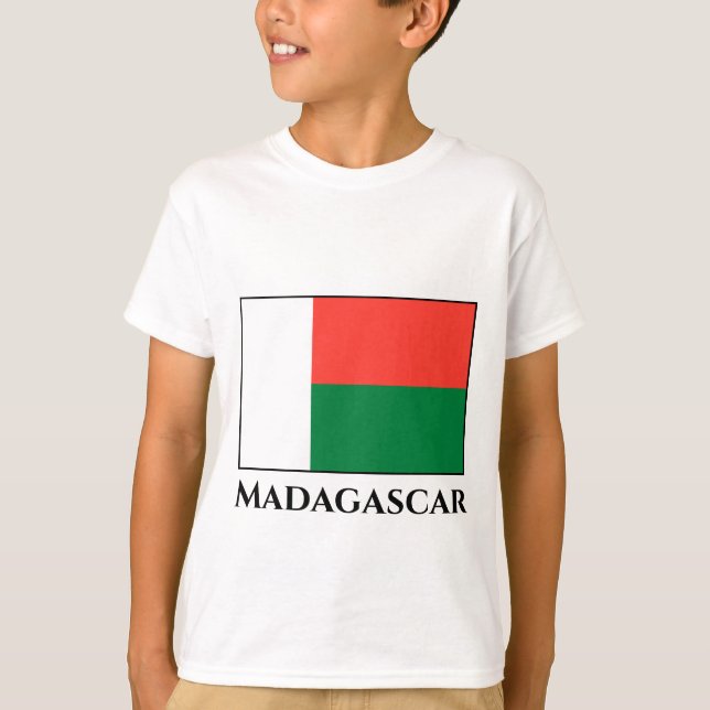 Madagascar Flag T-Shirt (Front)