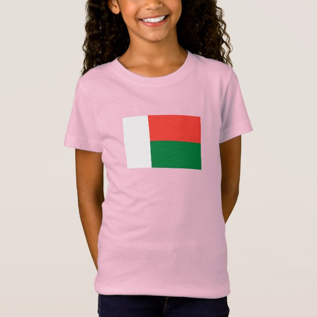 Madagascar Flag T-Shirt (Front)