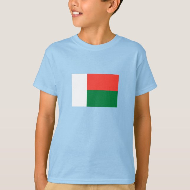 Madagascar Flag T-Shirt (Front)