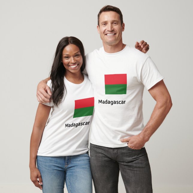 Madagascar Flag T-Shirt (Unisex)