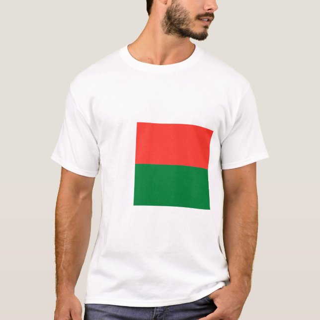 Madagascar Flag T-Shirt (Front)