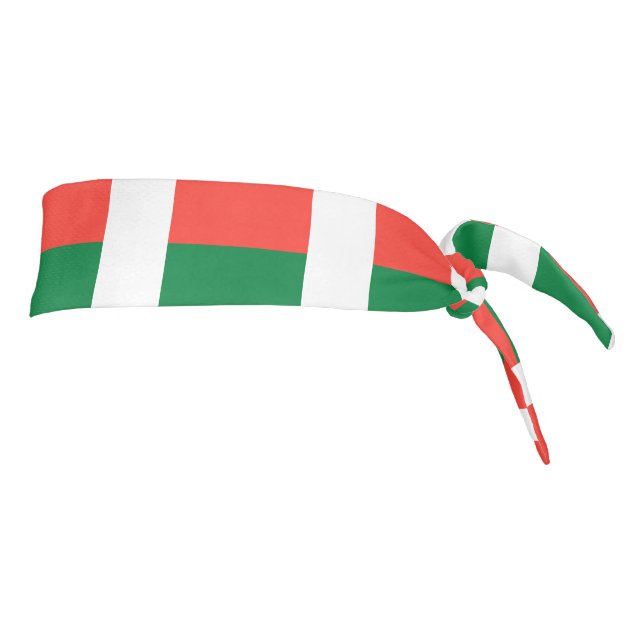 Madagascar Flag Tie Headband (Rotate 90)
