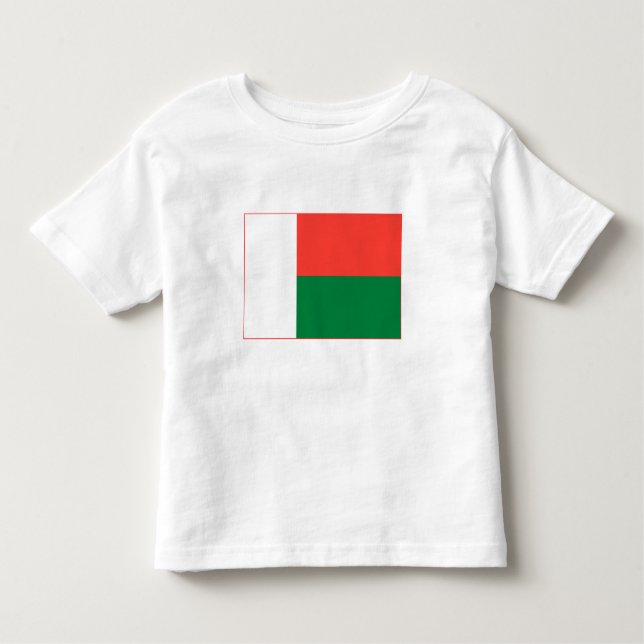 Madagascar Flag Toddler T-shirt (Front)