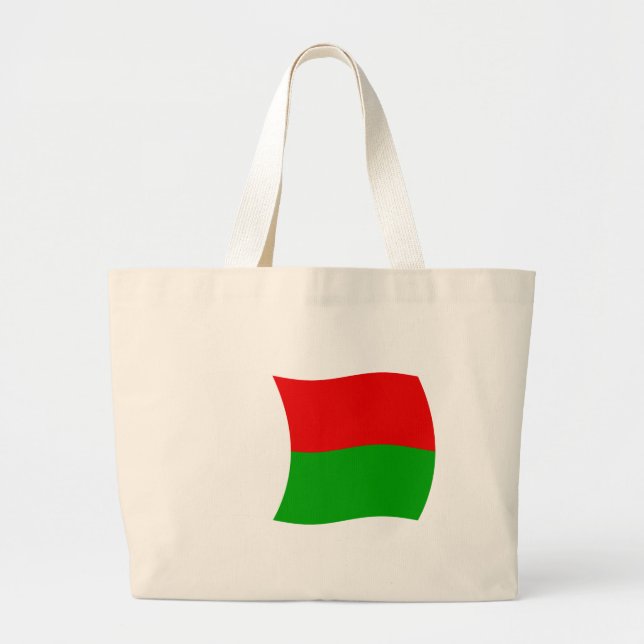 Madagascar Flag Tote Bag (Front)