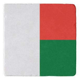 Madagascar Flag Trivet
