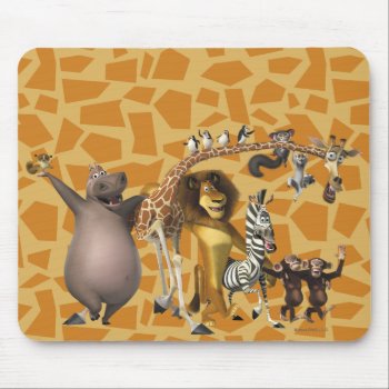 Madagascar Friends Mouse Pad by madagascar at Zazzle
