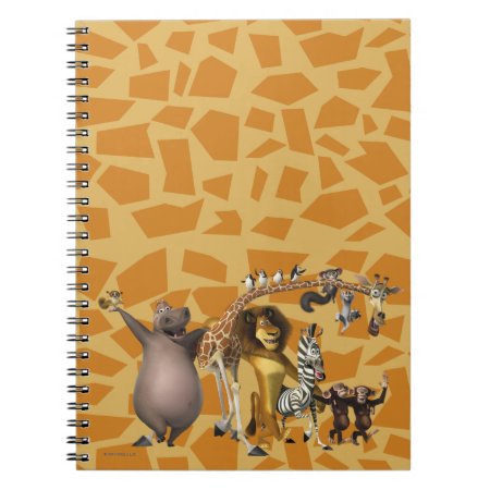 Madagascar Friends Notebook