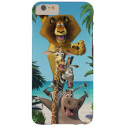 Madagascar Friends Support Barely There Iphone 6 Plus Case at Zazzle