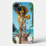Madagascar Friends Support Iphone 13 Case at Zazzle