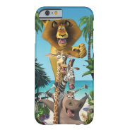 Madagascar Friends Support Barely There Iphone 6 Case at Zazzle