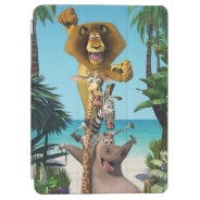 Madagascar Friends Support Ipad Air Cover at Zazzle