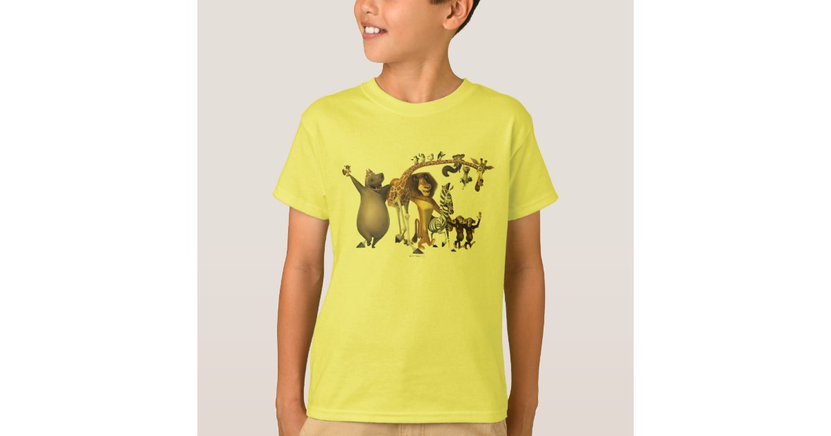 Madagascar Friends T-Shirt | Zazzle