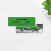 Madagascar Giant Day Gecko Mini Invitation Cards (Desk)