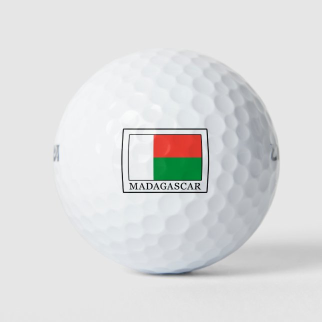 Madagascar Golf Balls (Front)