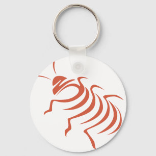 Madagascar Hissing Cockroach Keychain