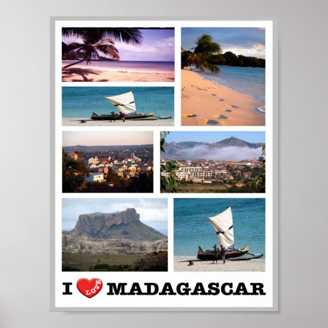 Madagascar - I Love - Poster (Front)
