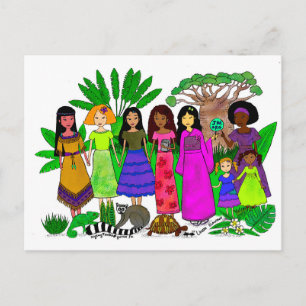 Madagascar International Postal Card