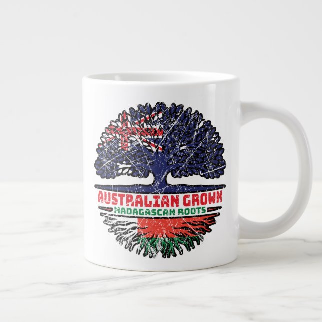 Madagascar Madagascan Australian Australia Tree Giant Coffee Mug (Right)