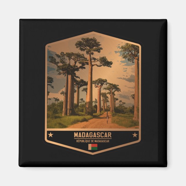 Madagascar Magnet (Front)