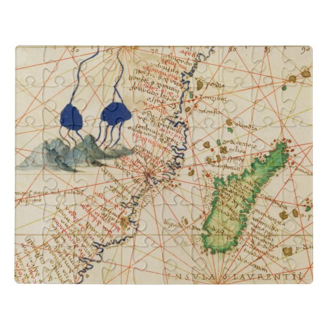 Madagascar Map Jigsaw Puzzle (Puzzle Horizontal)