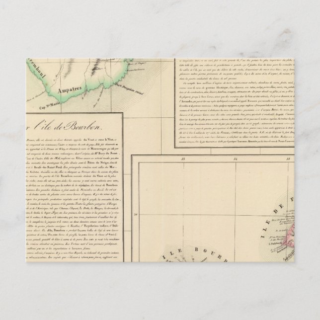 Madagascar, Mauritius 57 Postcard (Front)