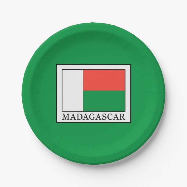 Madagascar Paper Plates (Front)