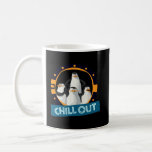 Madagascar Penguins Chill Out Text Poster Coffee Mug