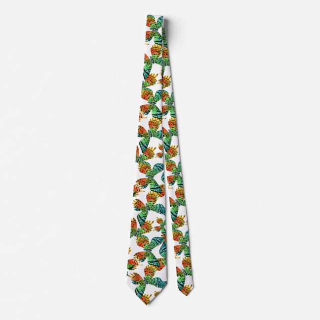 Madagascar Sunset Moth (Urania ripheus) 4. Neck Tie (Front)