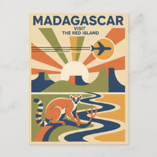 Madagascar Travel Postcard