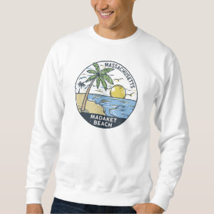 Madaket Beach Massachusetts Vintage Sweatshirt