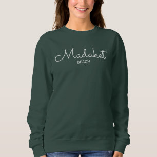 Madaket Sweatshirt Cursive