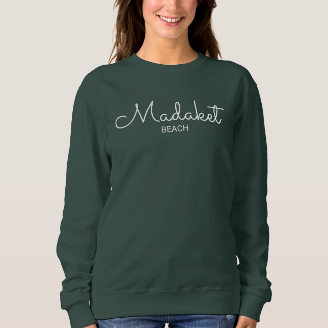 Madaket Sweatshirt Cursive (Front)