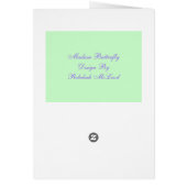 Madam Butterfly, Graphic Illustration (Back)