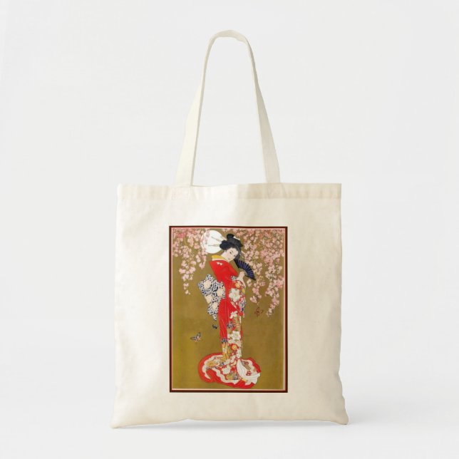 MADAM BUTTERFLY TOTE BAG (Front)