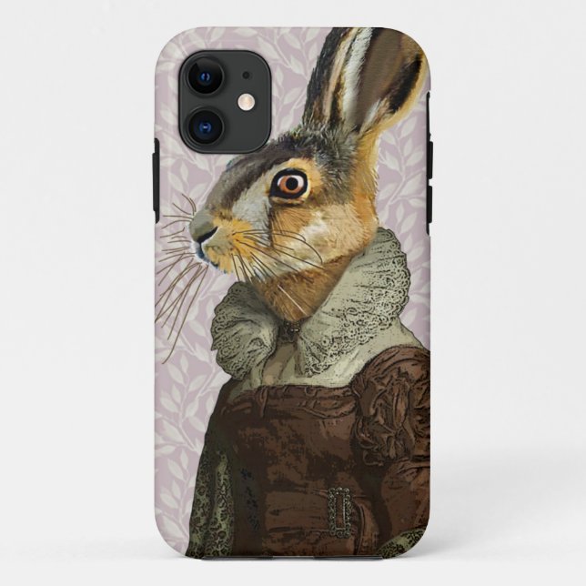 Madam Hare Case-Mate iPhone Case (Back)