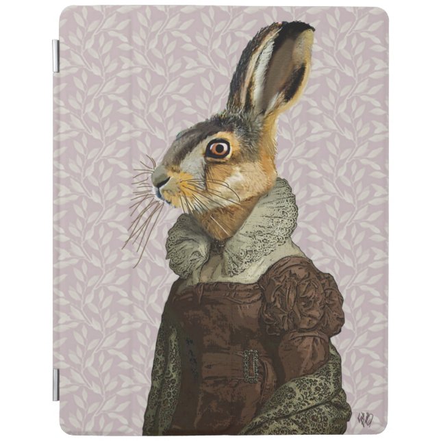 Madam Hare iPad Air Cover (Front)